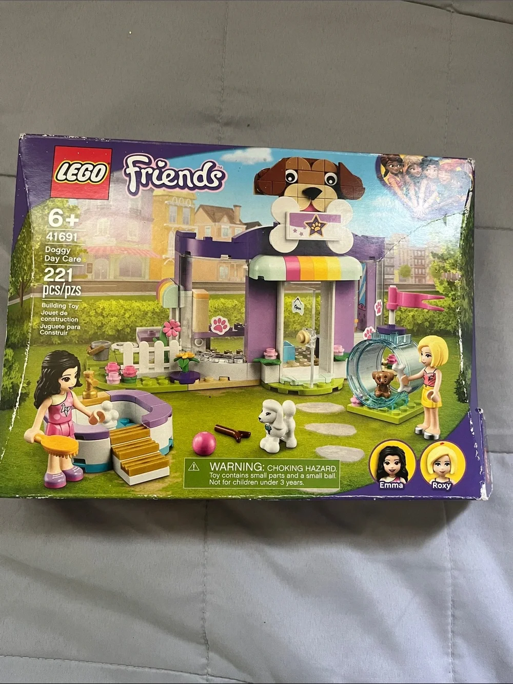 Lego Friends Purple Pink Yellow Doggy Day Care Playset